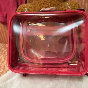 Calpak Dragonfruit Medium Cosmetic Case